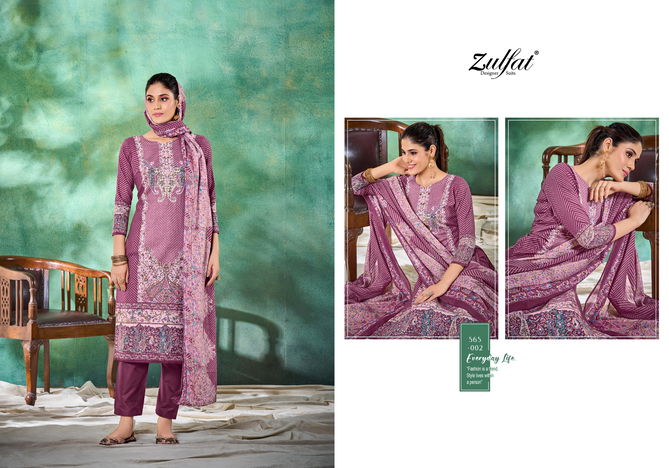 Tania Vol 3 By Zulfat Handwork Cotton Printed Dress Material Collection
